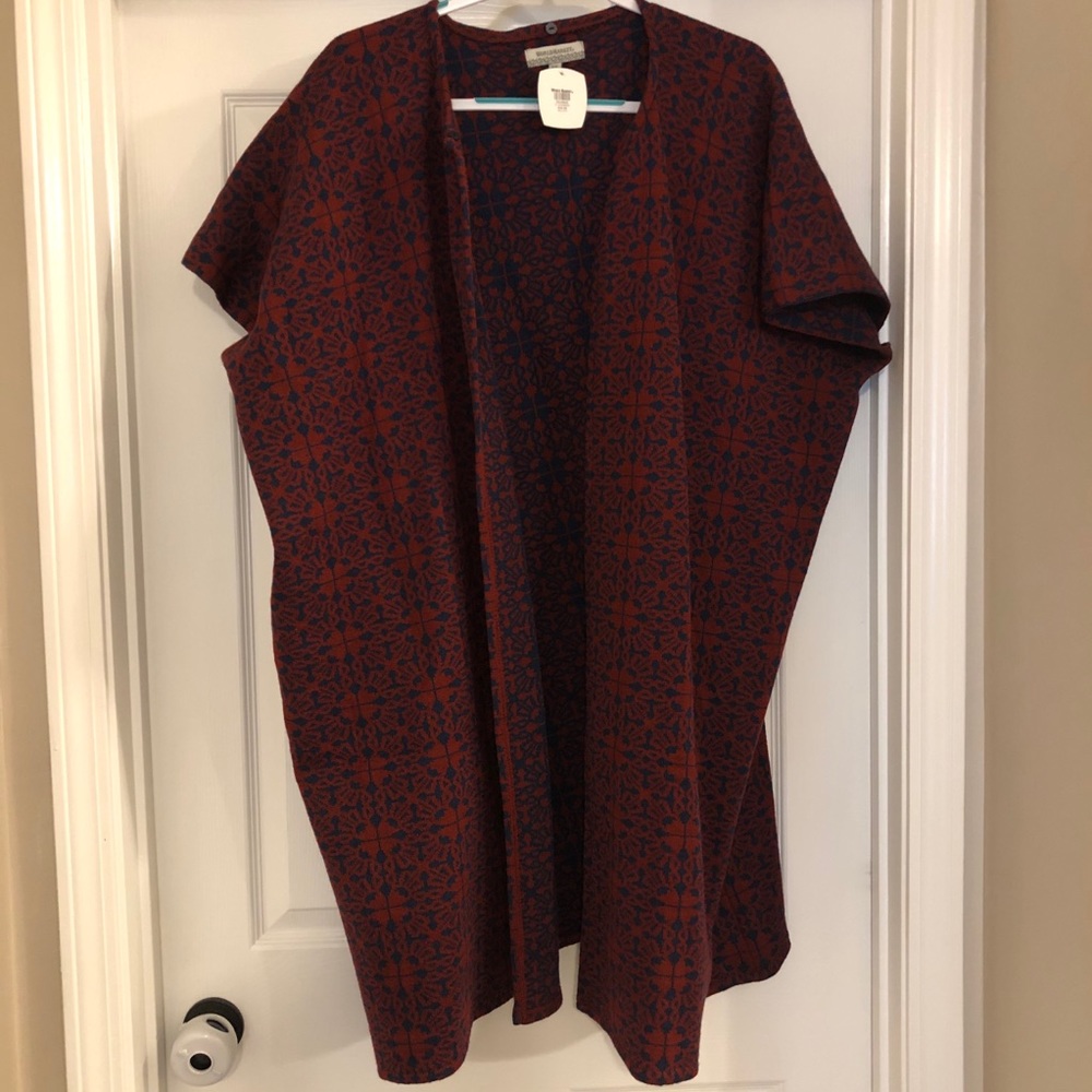 NWT Winter cape warm wrap OS World Market